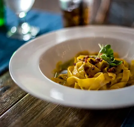 Tallarines carbonara