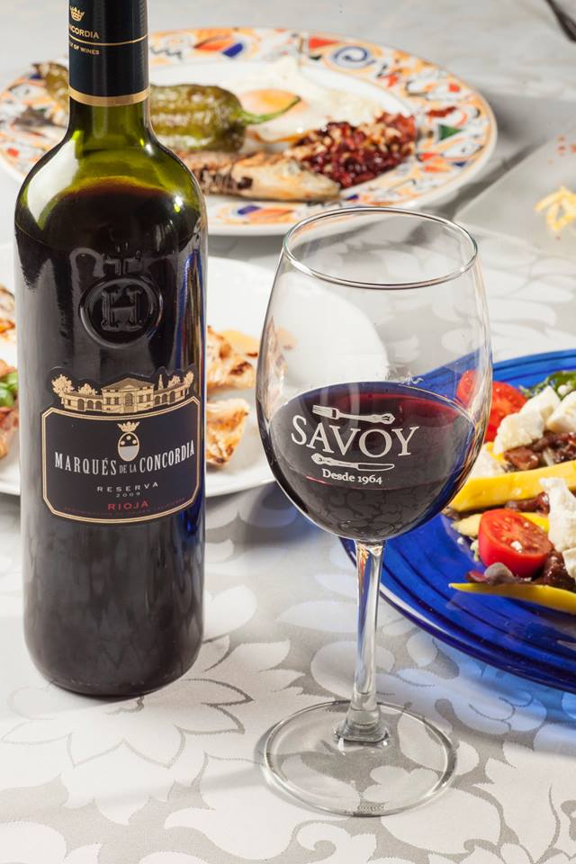 Cata de vinos Hostal Savoy